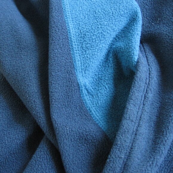 Patagonia Men's Fleece Sweater Jacket Full Zip Sweatshirt Size Large (L) Blue - Picture 4 of 6